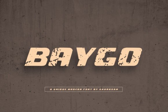 Baygo Font Review