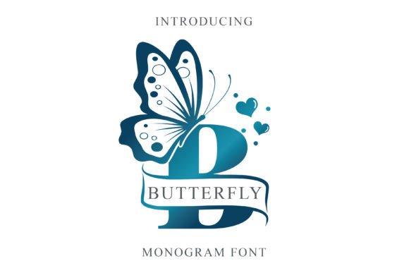 Butterfly Monogra: The Elegant Typeface for Small Business Branding