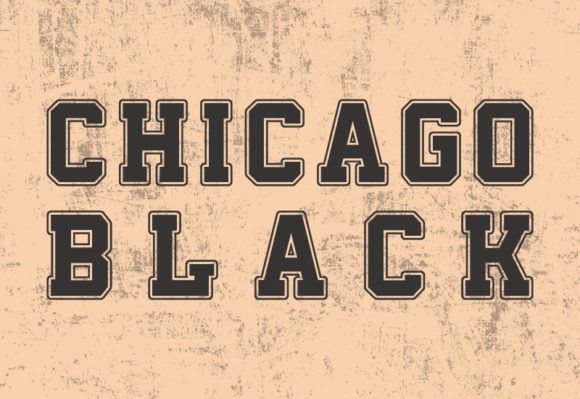 Chicago Black Font for Business Branding