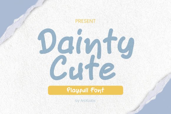 Dainty Cute Font Review