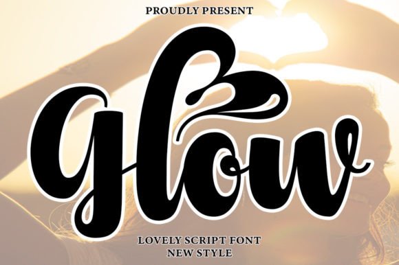 Glow Font for Creative Marketing