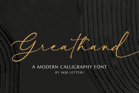 Greathand Font for Creative Makers