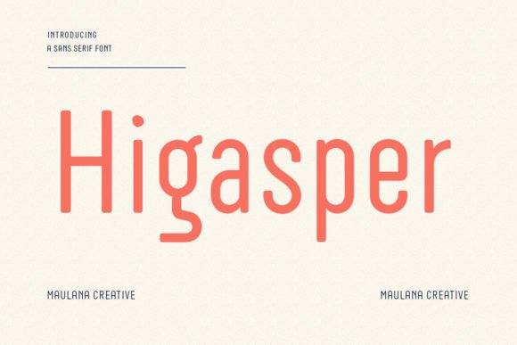 Higasper: The Semi-Monospace Font for Modern Branding