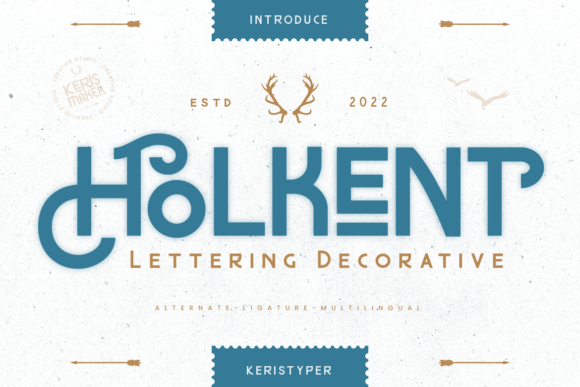 Holkent: A Modern Sans Serif for Creative Projects