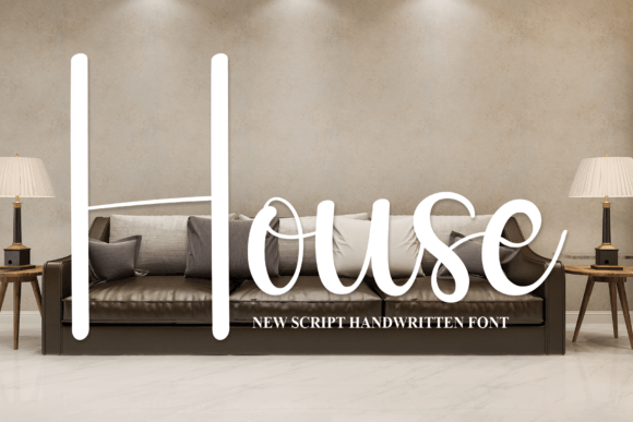 House: A Sweet Script Handwritten Font for Branding
