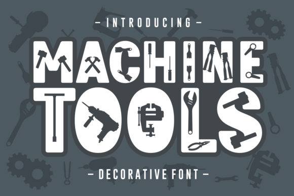 Machine Tools Font Review