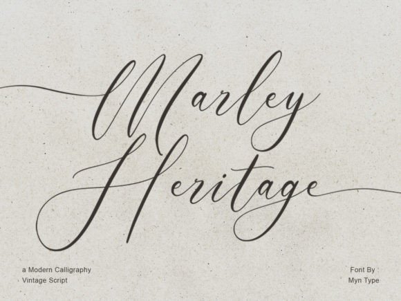 Marley Heritage Font for Creative Brands