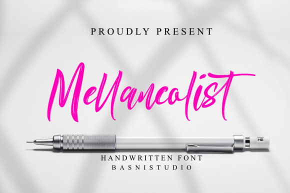 Mellancolist: A Magical Script Font for Elegant Branding