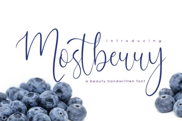 Mostberry Font for Creative Makers