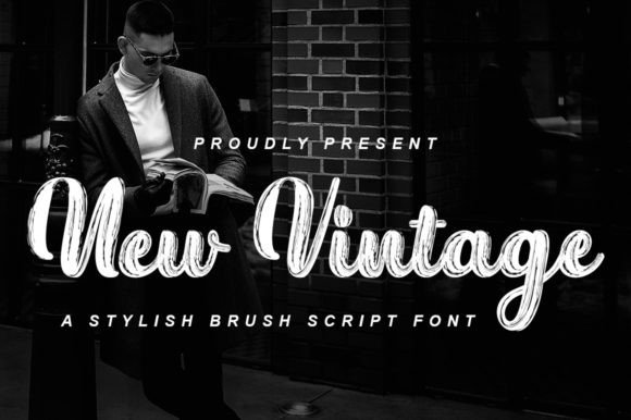 New Vintage Font for Web Design