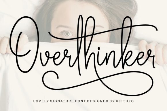 Overthinker Font for Elegant Branding