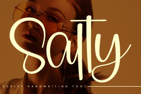 Salty: A Stylish Handwritten Font