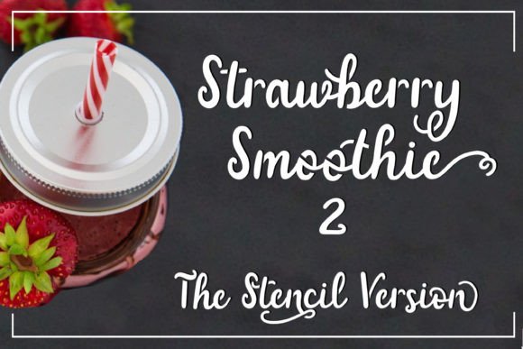 Strawberry Smoothie Font Review