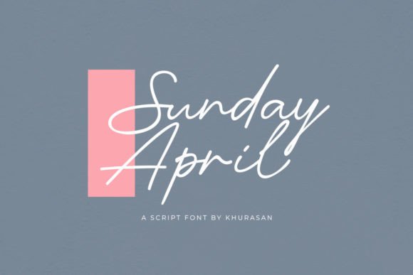Sunday April Font for Creative Projects