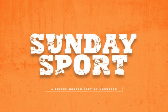 Sunday Sport Font for Bold Design