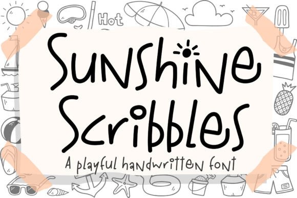Sunshine Scribbles Font