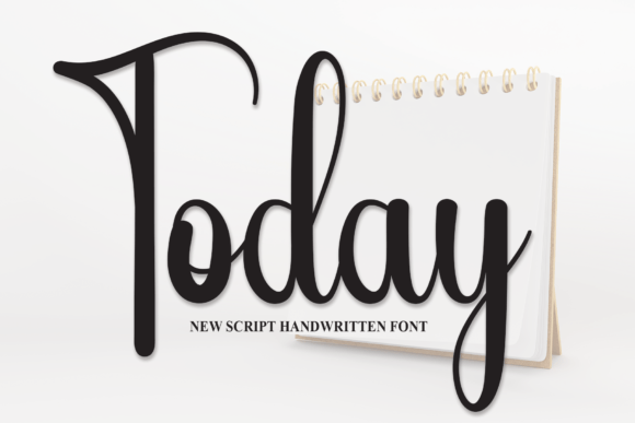 Today: A Friendly Script Font for Small Business Branding